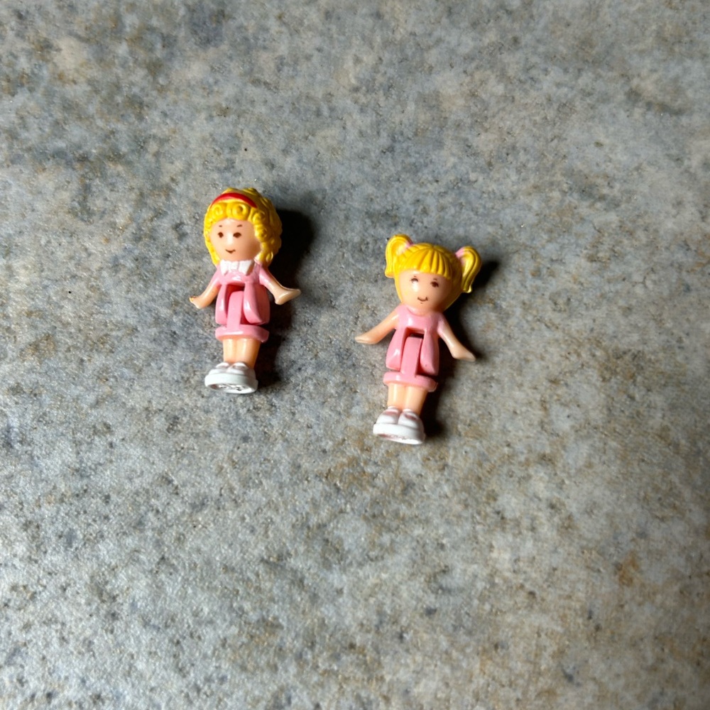 1989 Bluebird Polly Pocket Polly’s Flat Compact Set - Picture 2 of 5